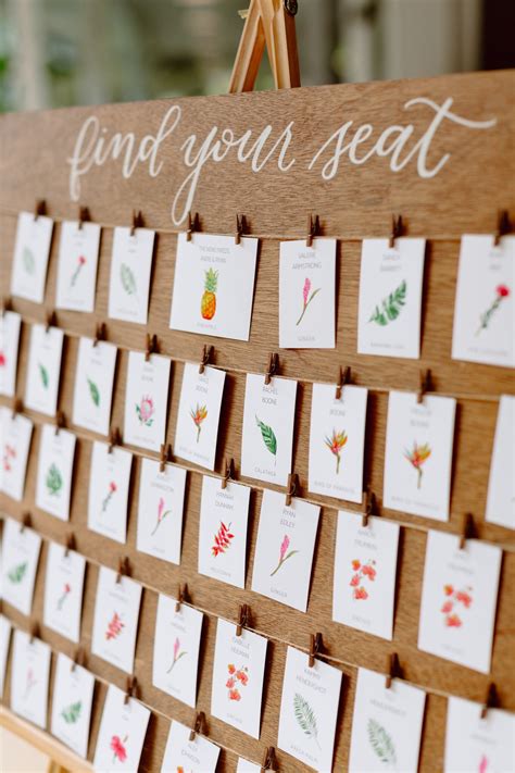 Unique Seating Chart Ideas — Love Letter Weddings