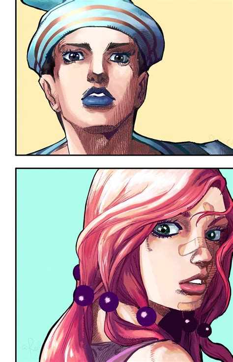 Colored one of my favourite Jojolion pages! (Part 8) : r/StardustCrusaders