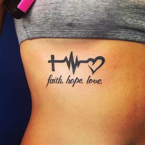 Heart Rate Line Tattoo