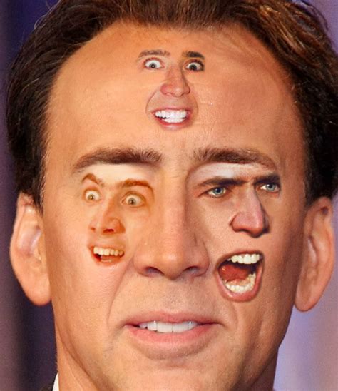 nicolas cage everywhere | Tumblr | Nicolas cage, Nicholas cage face ...