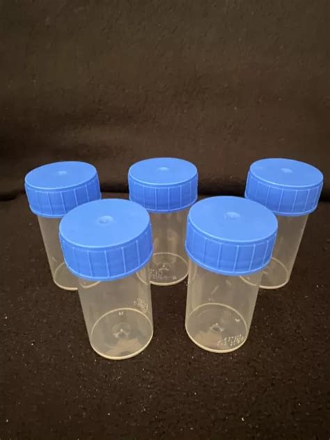 20 X 60ML Universal Urine Sample Bottles Pots Containers Cups NHS ...