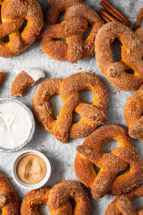Cinnamon Sugar Soft Pretzels – MikeBakesNYC