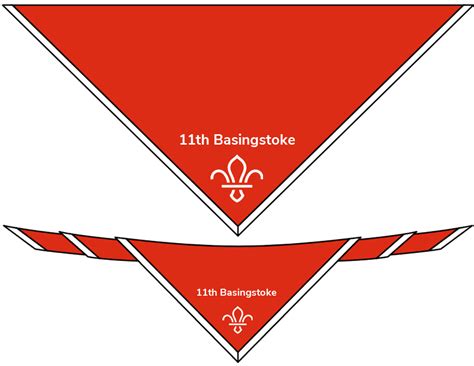 11th Basingstoke (St. Michael's) Scarf/Necker – Basingstoke Scout Shop