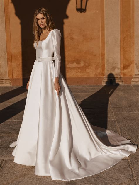 Wedding dress long sleeve 60 photos - Astyledwedding.com