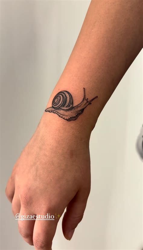 snail tattoo 6