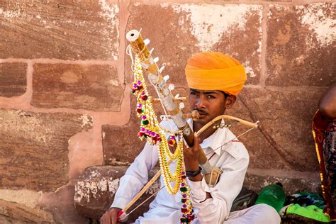 Gambar : Rajsthan, muda, pemusik, alat musik, Indian musical ...
