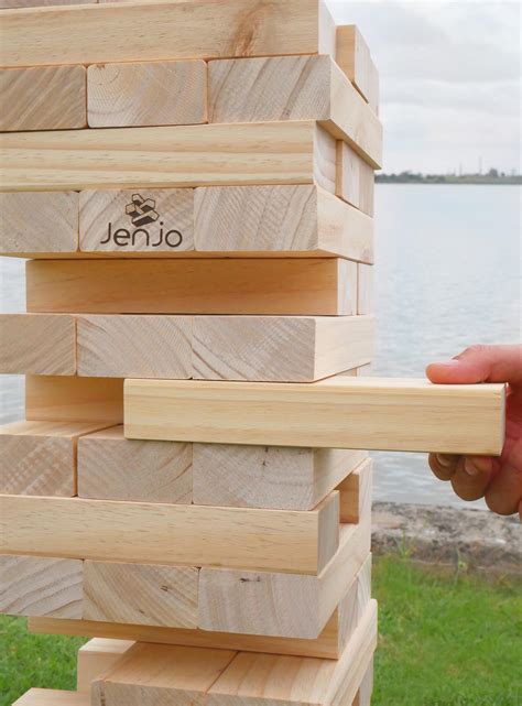 Giant Jenga Block Size at John Gemmill blog