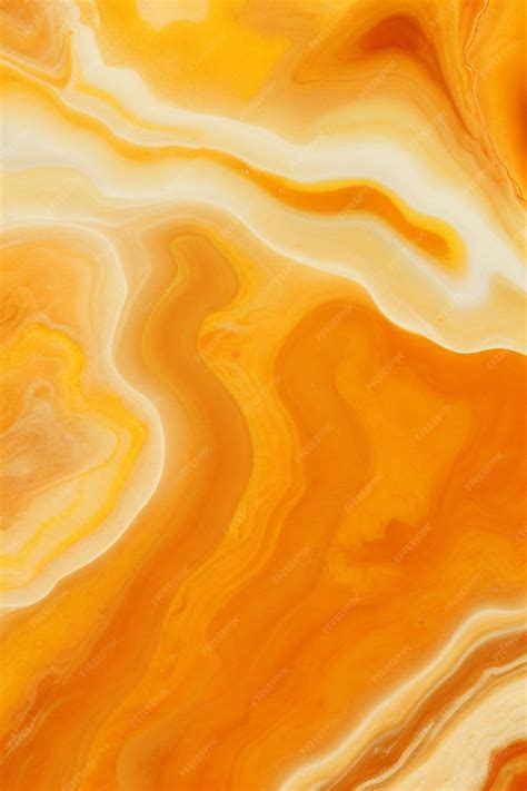Premium AI Image | Amber Aura Background from Marble Stone Texture