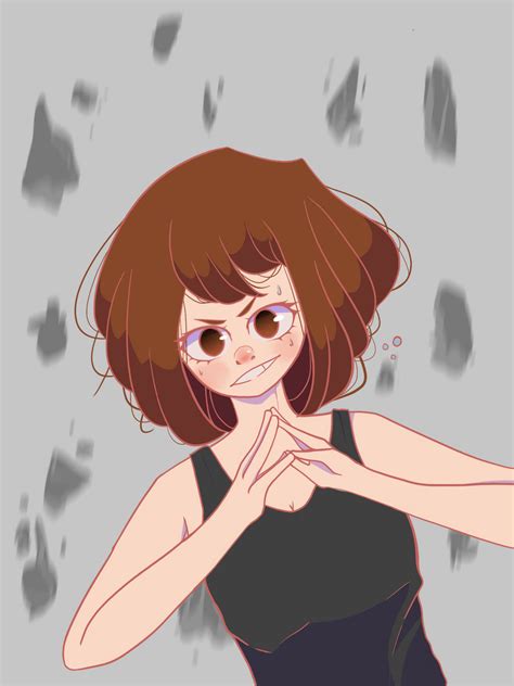 Ochako vs bakugo by Honeyfoxx on DeviantArt