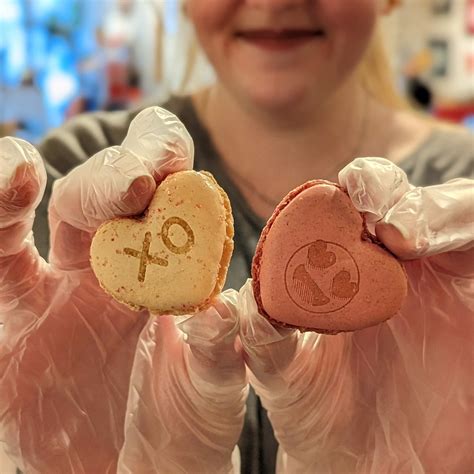 Laser Engraved Macarons – TheMakerBeanCafe