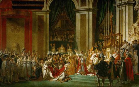 A Coroação De Napoleão - A Coroação de Napoleão (1807) de Jacques-Louis David | Tela para Quadro ...