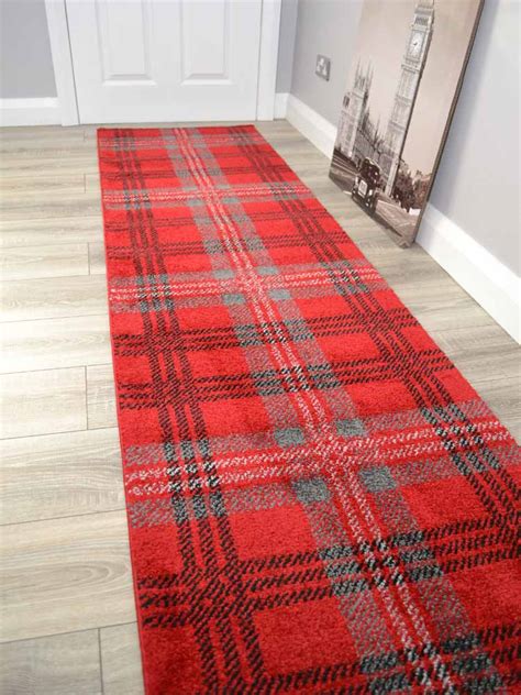 Glendale Red Tartan – Rugs Supermarket