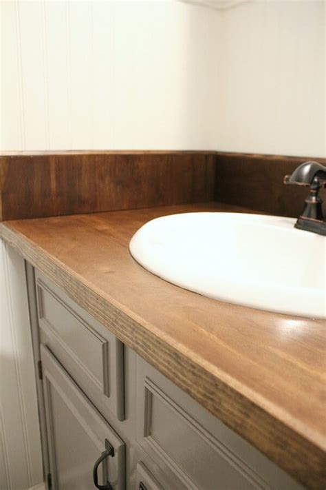 Wooden Bathroom Sink Countertops – Everything Bathroom