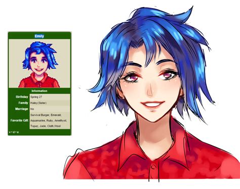 Buttercup Farm — reef1600: Emily from Stardew Valley :D