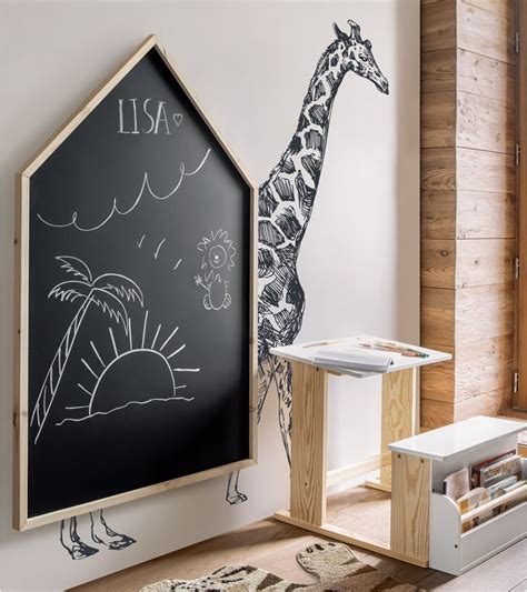 Pizarra Infantil de Madera en forma de Casa