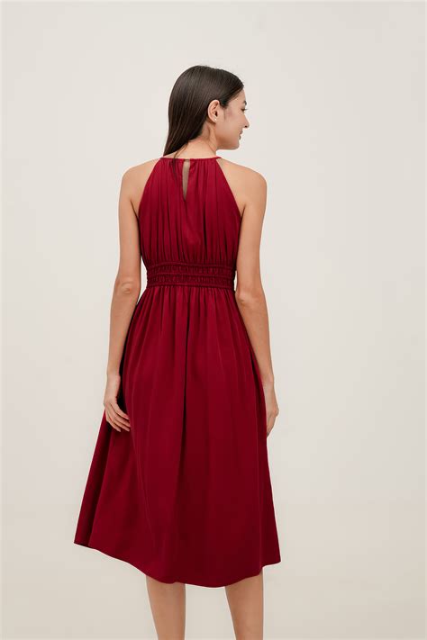 Fayth • Harmony Padded Halter Midi Dress