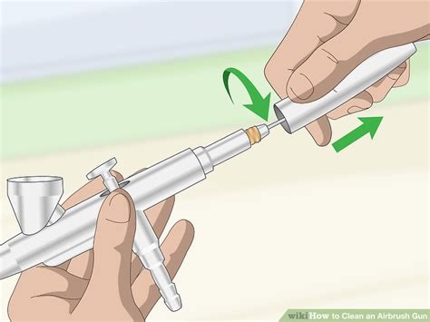 how to clean airbrush gun