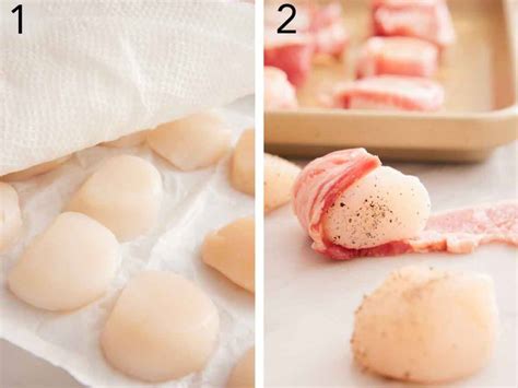 how long to bake bacon wrapped scallops