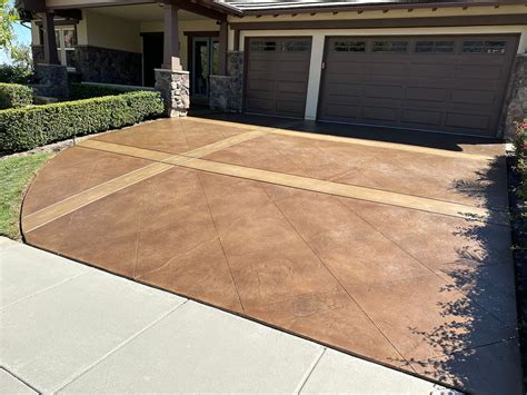 Clean Krete - Driveways Concrete Staining Gallery