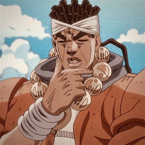 muhammad avdol icon   jojo bizzare adventure jojos bizarre