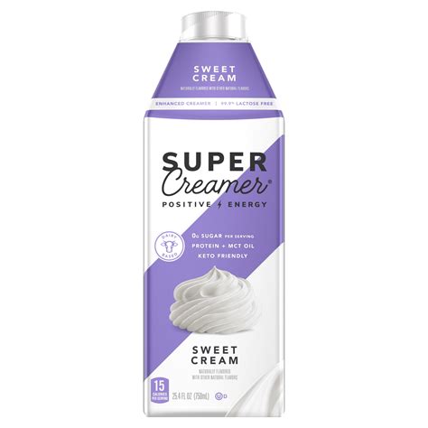 Super Coffee Creamer, Sweet Cream, Zero Sugar, Protein Packed, 25.4 fl