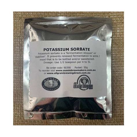 Potassium Sorbate - 50g » Aussie Brewmakers