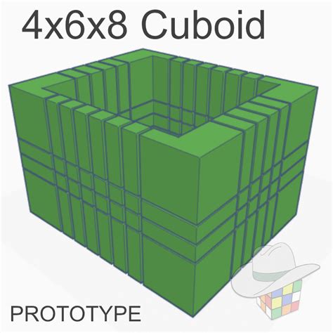 xx cuboid  printable extensions twistytex