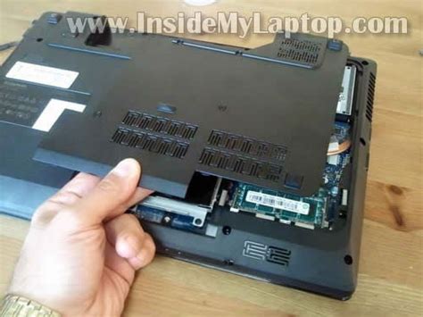 Upgrading memory and hard drive on Lenovo G570 – Inside my laptop