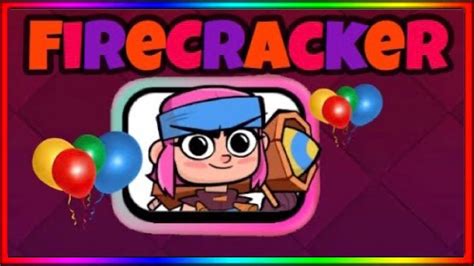 Clash Royale Firecracker Emote - YouTube