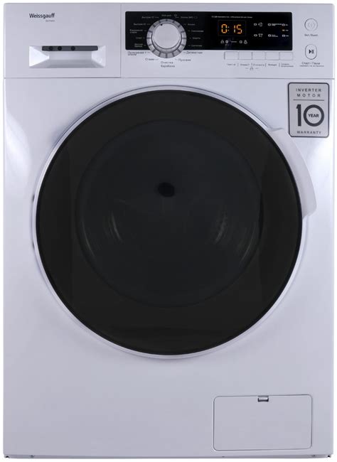 Стиральная машина Weissgauff WM 4927 DC Inverter, белый - купить по ...