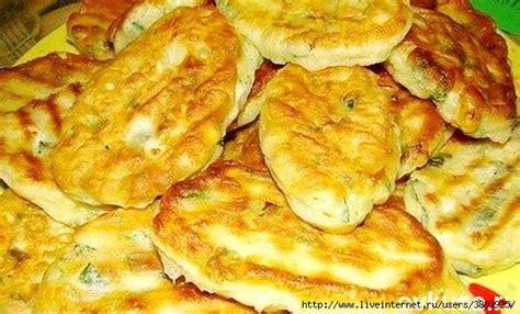 Самые ленивые пирожки с яйцом и зеленым луком за 10 минут, по быстрому ...