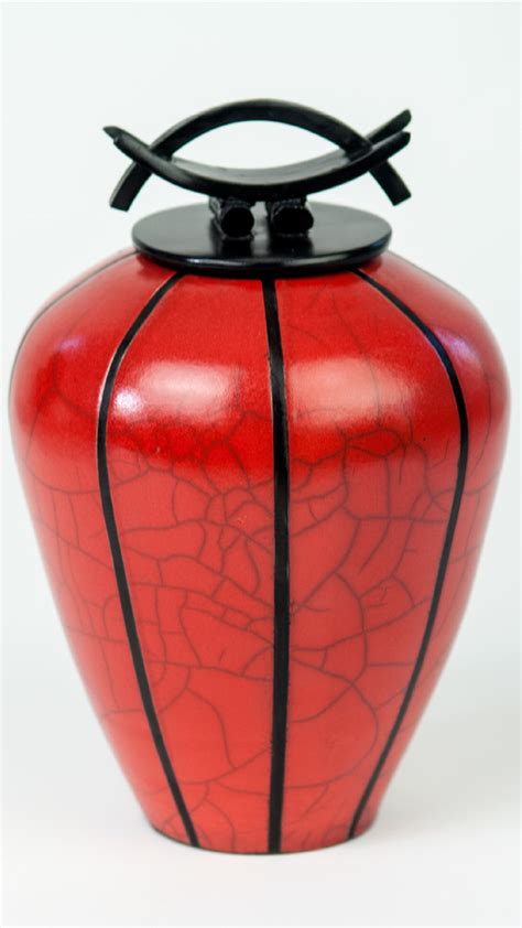 Glazed Raku Pottery with unique patterns | Kildoag Pottery