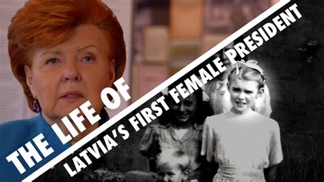 The life of Latvia’s 🇱🇻 first female president - YouTube