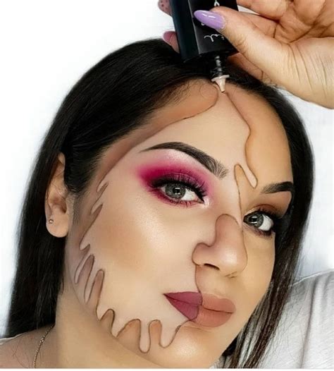 28 Epic Half-Face Makeup Ideas For Halloween 2021 - The Glossychic