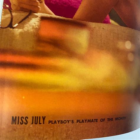 Playboy July 1968 Melodye Prentiss Rare Magazine
