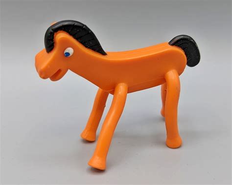 Gumby and Pokey Horse Bendable Poseable Flexible Toy Figures 2 Inch ...