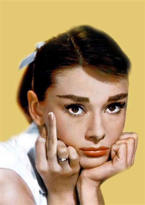 15 Hilarious Celeb GIFs | Audrey hepburn, Hepburn, Audrey