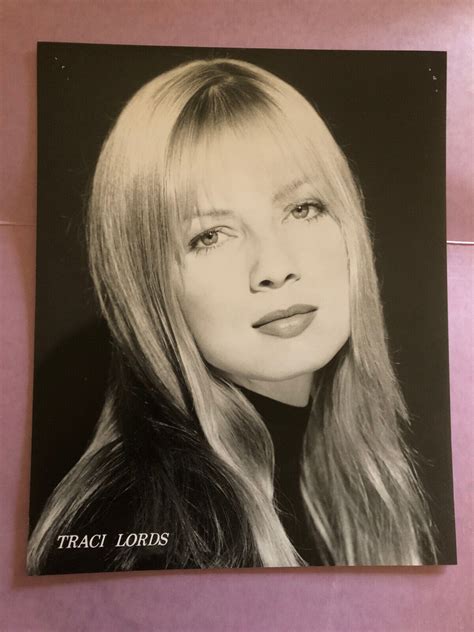 Traci Lords original talent agency headshot photo with resume | #4635290943