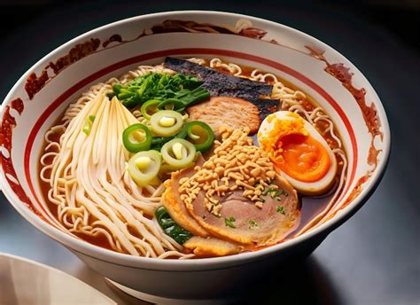 premium ai image asian lamen