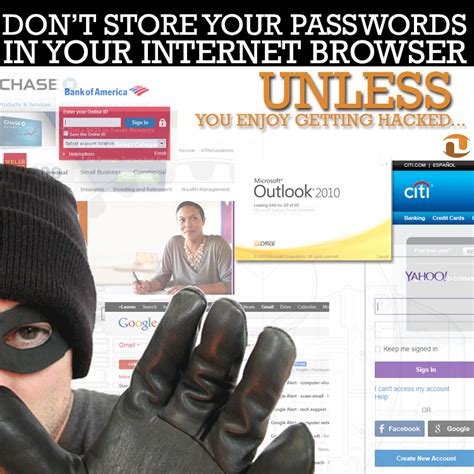 Don't Store Your Passwords In Your Browser! Unless you enjoy getting ...