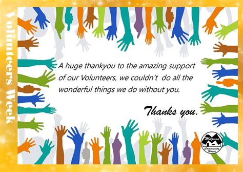 Volunteer Thank you | Milpara Korumburra's Community House