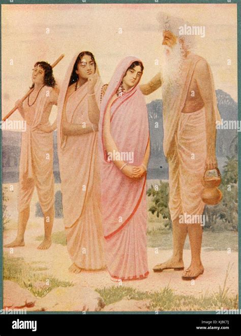 Crying of Shakuntala Stock Photo - Alamy
