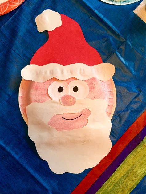 3 Unique Designs of Paper Plate Santa Craft » Craftrating
