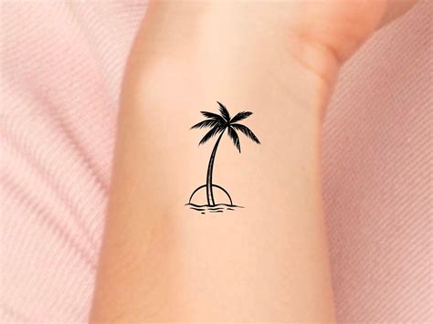 Realistic Palm Tree Tattoos