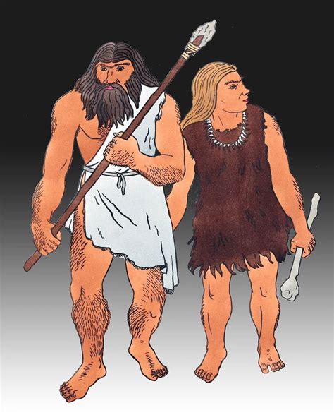 clothing  pre historic man java man neanderthal cro magnon