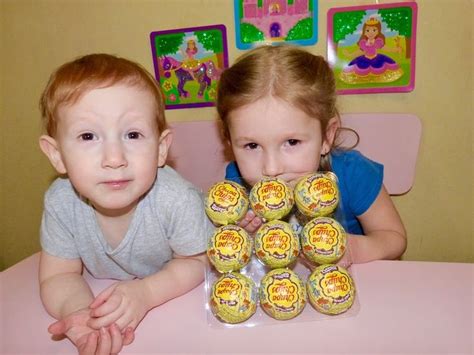 Распаковка Шоколадные яйца Чупа Чупс Том и Джери/Unboxing chocolate ...