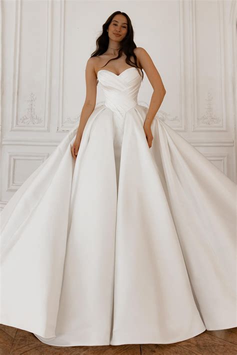 Drop Waist Wedding Dresses & Gowns | Bridal Online Shop – Olivia Bottega