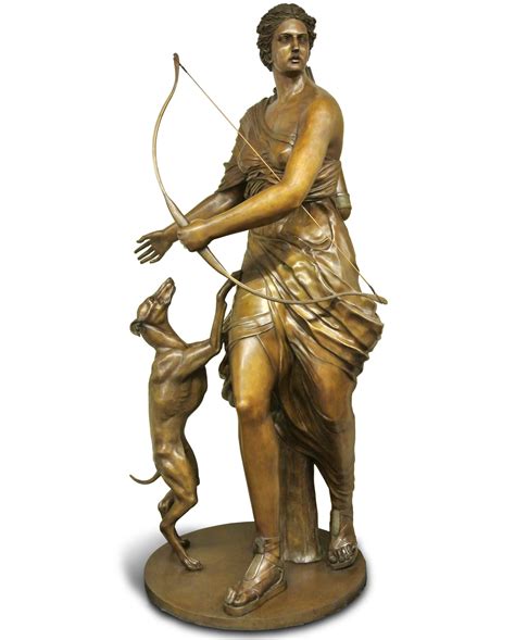 Diana the huntress with dog - Bazzanti Art Gallery Florence