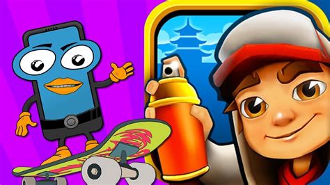 Сабвей Серф со Смартфоником! Мультик игра Subway Surf #1 - YouTube