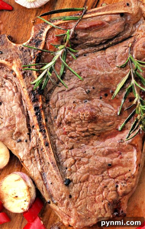 Oven Roasted T-Bone Steak Perfection - Pynmi